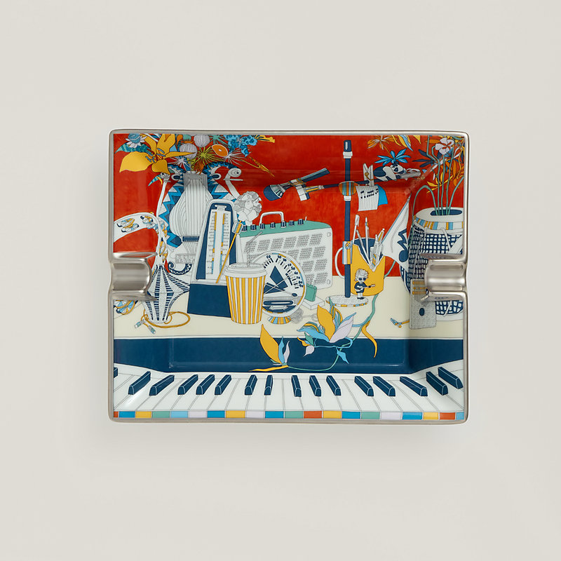 herlipto Mondrian Tweed Set-Up（En Studio ashtray | Hermès